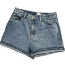 Princess Polly high rise Jean Shorts size 8 Photo 0