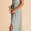 Birdy Grey  Hannah Empire Dress flutter sheer sleeves Chiffon Sage size XXL Photo 2