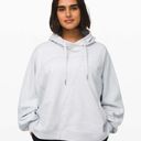 Lululemon  broken beats oversized hoodie alpine white Photo 0