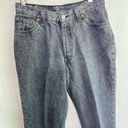 Levi's  16501 501 Womens Vintage Mom Jeans USA Rare Black Size 12 80s 90s Photo 1