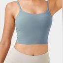 Halara  In My Feels‎ Basic Padded Workout Cropped Tank Top NWT S Photo 8