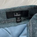 Lulus Lulu’s Blue Sparkle Wide Leg Pants Photo 3