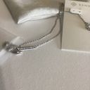 Kendra Scott 
Elisa Open Frame Crystal Pendant Necklace in Silver Tone Photo 3