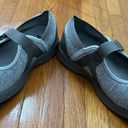 NWT Ped Lite Rose gray Y2K trendy fabric Mary Jane shoes, size 9 W fall preppy Photo 11