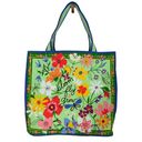 Brighton  In The Garden Blooming Canvas Tote Bag Photo 1