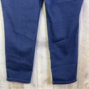 Nine West  Jeans Size 8 Heidi Pull-On Cropped Dark Blue Denim W/Comfort W… Photo 5