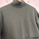 Tuckernuck  - Pomander Place Porter Dress Forset Green Sweatshirt Dress Pockets Photo 4