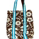 American Eagle  Womens Shoulder Bag Tropical Print Summer Beach Bag Retro Floral Photo 3