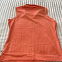 Lady Hagen  Orange Striped Sleeveless Golf Polo Size M Photo 1