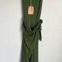 Reformation NEW  Kaila Midi Dress Green Photo 2