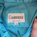 Cambridge  Vintage Trench Coat Teal Size 14 Photo 10