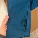 Sweaty Betty  Thermal Running High Neck Sweatshirt in Cascade Blue Medium NWT Photo 5