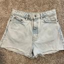 ZARA high waist Denim cut off jeans shorts Photo 0