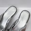 Charles by Charles David  Silver Sandals Studded Slip On Slides 6.5M Photo 2