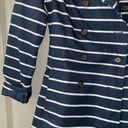 Banana Republic Navy Trench Coat Photo 3