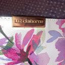 Liz Claiborne  White Floral Crossbody Purse Photo 3