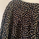 Lucy Love  Tiny Tulip Black Flower Print Long Sleeve Top Size Large Shirt Photo 7