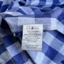 Joie  Gingham Shorts Blue & White Check Cotton Paper Bag Waist Women’s Size XL Photo 8