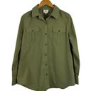 Tuckernuck  New Olive Steele Button Down Long Sleeve Boyfriend Shirt Top Size XL Photo 15