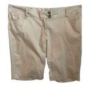 Tommy Hilfiger  Women Chino Shorts 16 Beige Bermuda Casual Classic Comfort Preppy Photo 0