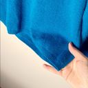 Only  Mine cashmere V neck Aqua blue sweater sz Mp Photo 44