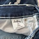 Daytrip  Buckle Virgo Cut Off Dark Wash Denim Shorts | Embellished | 27 Photo 5