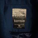 Kensie Kenzie peacoat moto jacket blue size M Photo 5