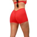 Fitness Fashioness Red Athletic Romper Photo 1