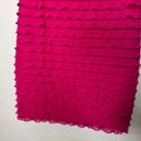 Forever 21 Hot Pink Dress Mini Skirt with Layered Ruffles, Sleeveless, size small Photo 3