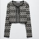 ZARA  Geometric knit Jacquard sweater 1822/049 Photo 7