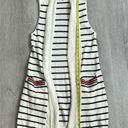 Talbots  • nautical stripe sleeveless duster sweater vest with pockets Photo 6