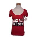 Genuine Merchandise  Boston Red Sox Short Sleeve T Shirt Ladies Size XS MLB Red Photo 28