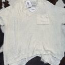 Boutique Short Sleeve Pocket Sweater Size L Photo 0