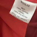 Roolee  Mauve/ Rose Cotton Fit and Flare Textured  Midi Dress XL Photo 5