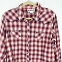 Ariat  Women's Real Marvelous Cotton Western Plaid Snap Front Shirt Red Size XXL Photo 2