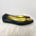 Juicy Couture  black flats with gold symbol sz 9.5 Photo 63