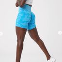 NVGTN Blue Camo  Seamless Shorts Photo 0