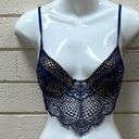 For Love & Lemons  Blue Mesh bralette size XS Photo 7