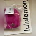 Lululemon NEW & IMPROVED SONIC PINK  Everywhere Belt Bag White Wordmark Photo 3