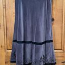 Tracy Reese PLENTY by , velvet and beading skirt, size 10 Photo 1