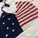 American Eagle Red White And Blue Crop Top  Photo 0