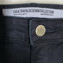 ZARA Trafaluc Denim Collection Side Stripe Skinny Jeans Black Yellow Women’s Sz 4 Photo 8