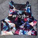 Peloton  High Neck Jewels in Space Sports Bra size small Photo 0