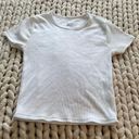 Urban Outfitters White Baby Tee Photo 1