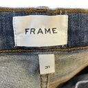 Frame  Le High Straight in Bestia Jeans Super Stretch Denim High Rise Cropped 31 Photo 11