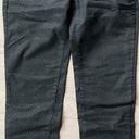 Apt. 9  Black Snake Print Detailed Denim Skinny Jeans Photo 0