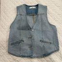 Mango Denim Vest Photo 0