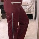 Nike  size medium burgundy track pants/joggers Photo 0