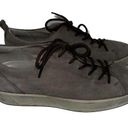 Ecco  Soft‎ 7 City Sneaker womens gray suede sneakers size 41 (10) Photo 0