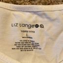 Liz Lange  slightly fitted maternity top size large Photo 1